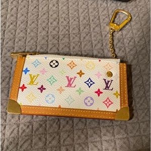Louis Vuitton multicolore key pouch